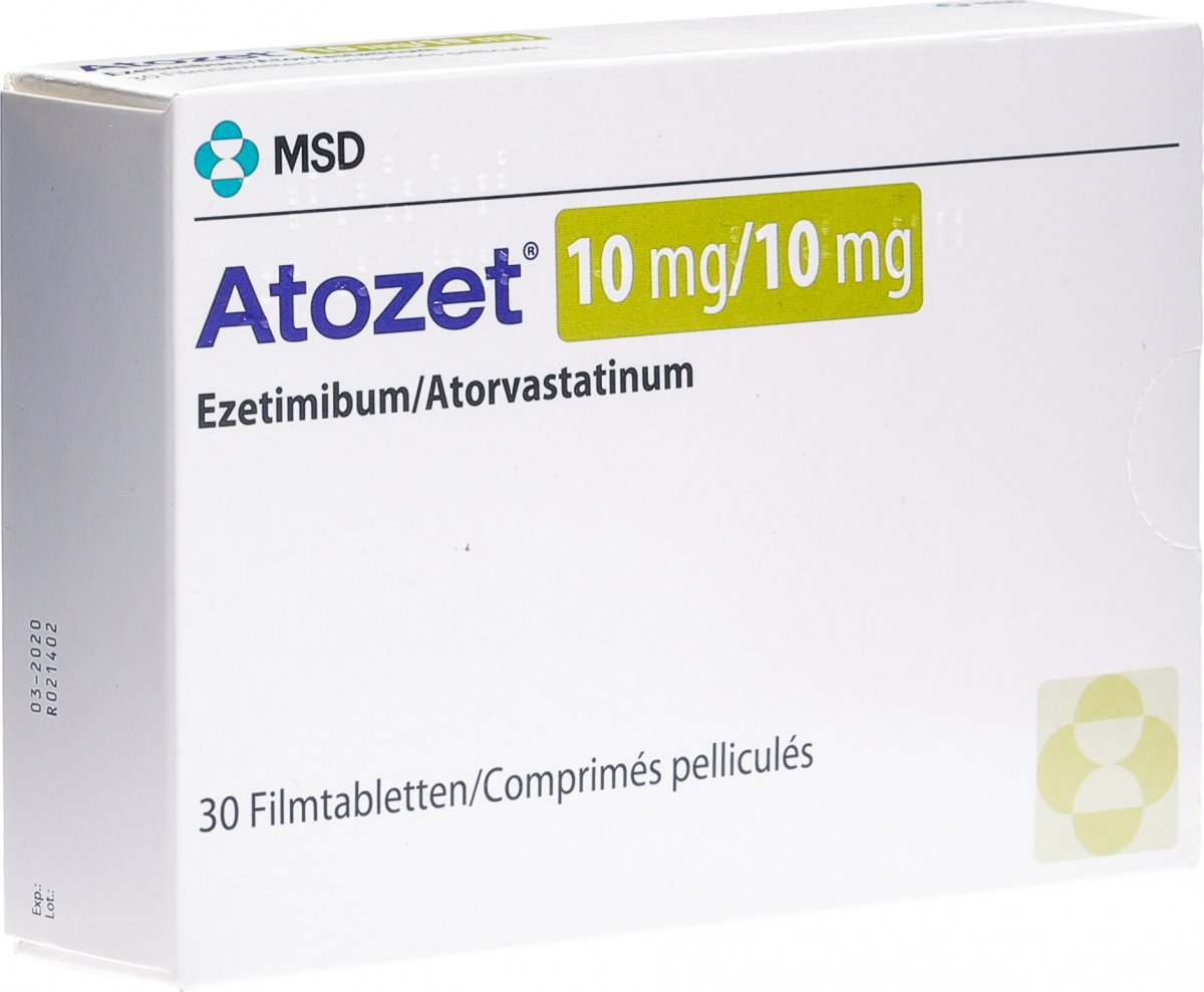 Para que es el atozet 10/ 20 mg