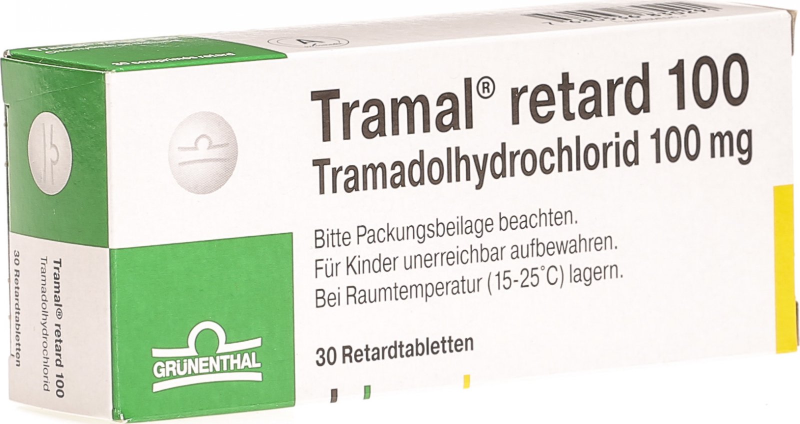 Tramal Retard Tabletten 100mg 30 Stück in der Adler Apotheke