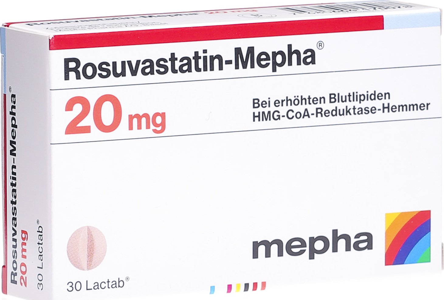 Rosuvastatin Mepha Lactab 20mg 30 Stück In Der Adler Apotheke 