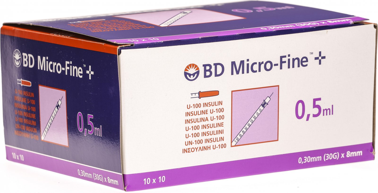 Microfine U100 Insulin Spritzen 0 30mm X 8mm 100x 0 5ml In Der Adler Apotheke Microfine U100 Insulin Spritzen 0 30mm X 8mm 100x 0 5ml In Der Adler Apotheke