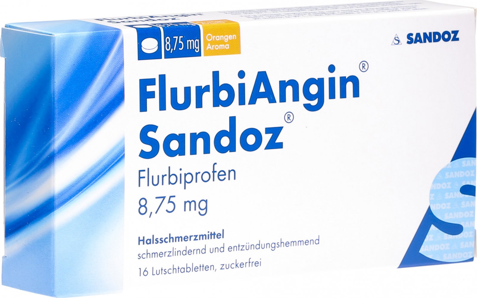 Flurbiangin Sandoz Lutschtabletten 8.75mg 16 Stück in der Adler Apotheke