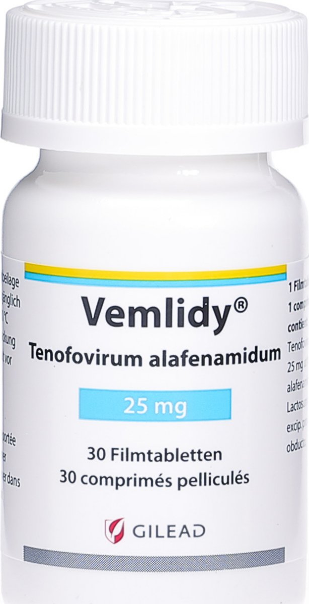 Vemlidy Filmtabletten 25mg Flasche 30 Stück in der Adler Apotheke