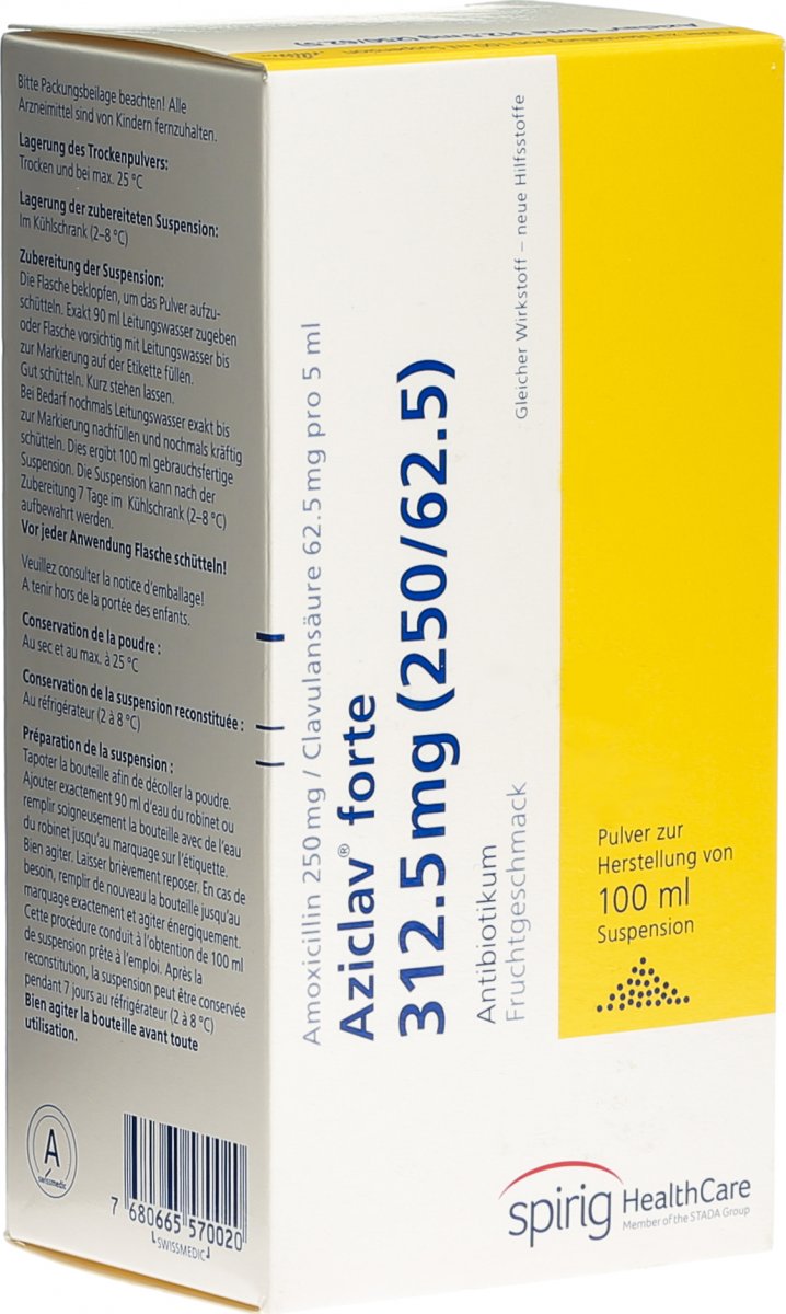 Amoxicillin 250 für kinder