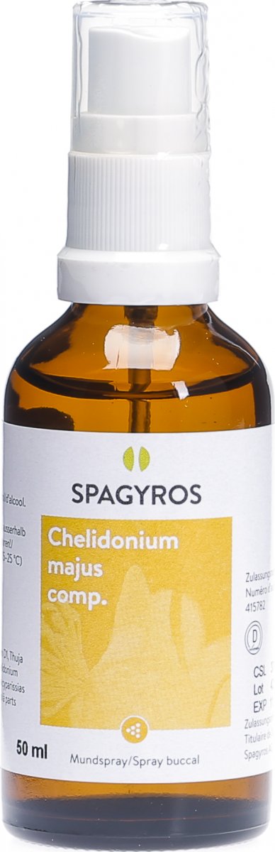 Spagyros Spagyr Comp Chelidonium Ma Comp Spray 50ml in der Adler Apotheke