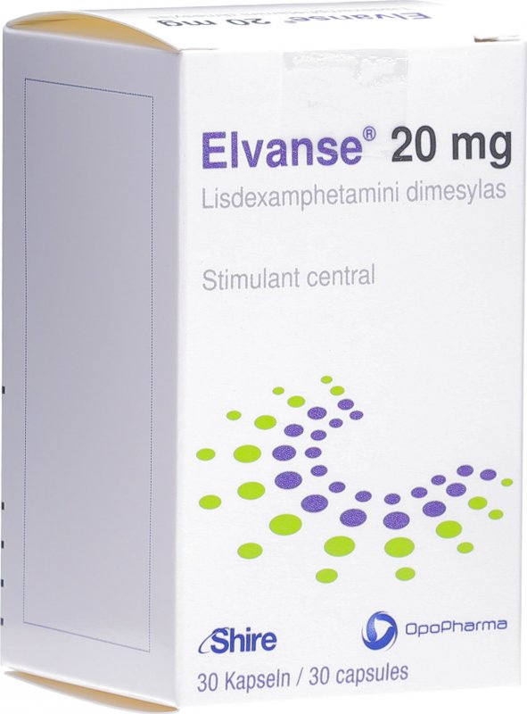 Elvanse Kapseln 20mg 30 Stück in der Adler Apotheke