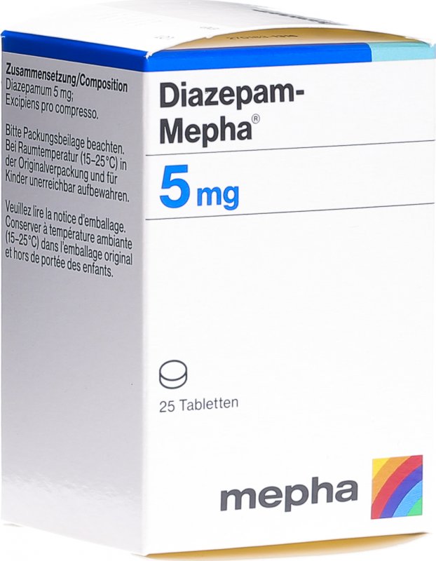 Diazepam tabletten 5 mg