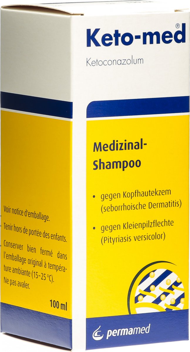 Keto Med Shampoo 20mg G Flasche 100ml In Der Adler Apotheke