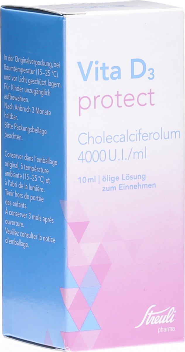 Vita D3 Protect Loesung Zum Einnehmen Flasche 10ml In Der