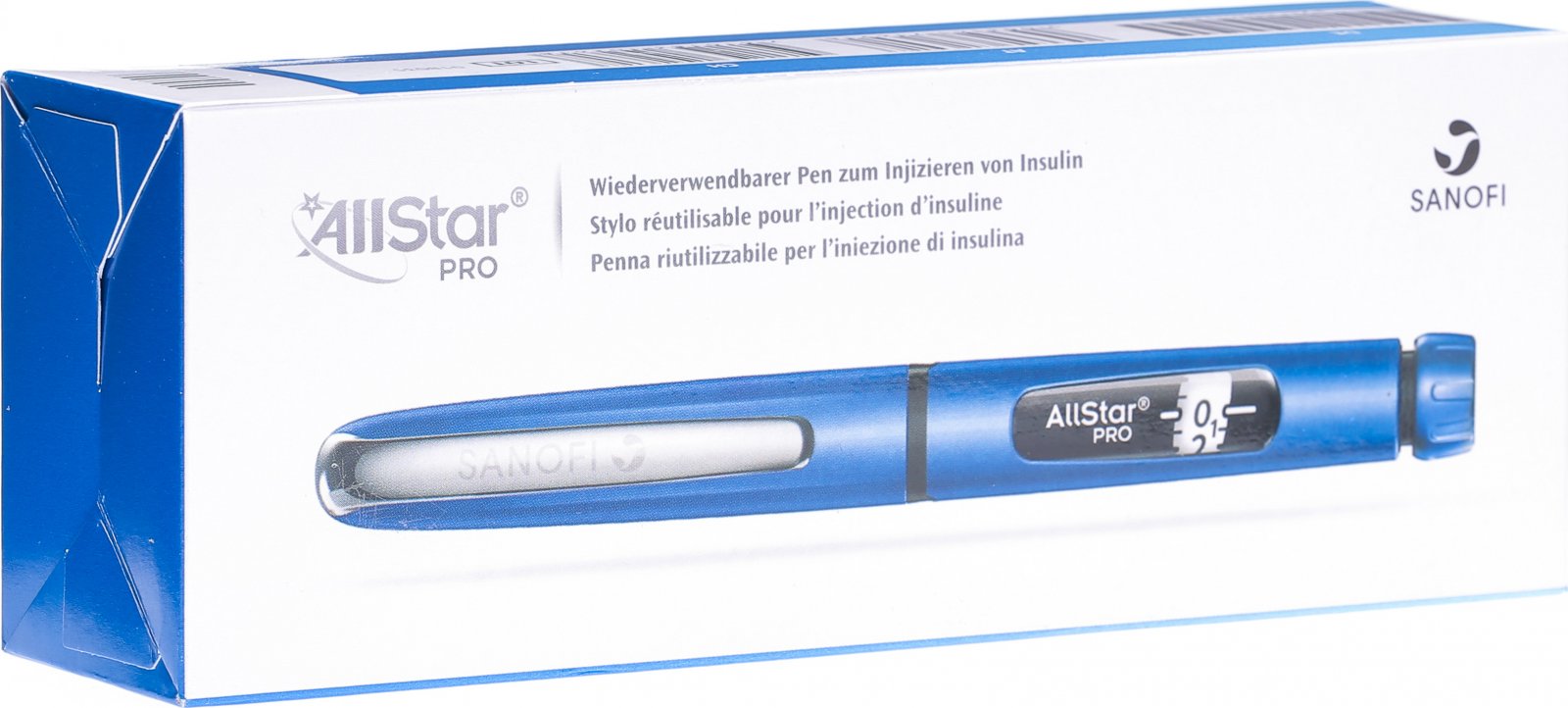 Allstar Pro Lantus/apidra/insuman Insulinpen Blau in der Adler Apotheke
