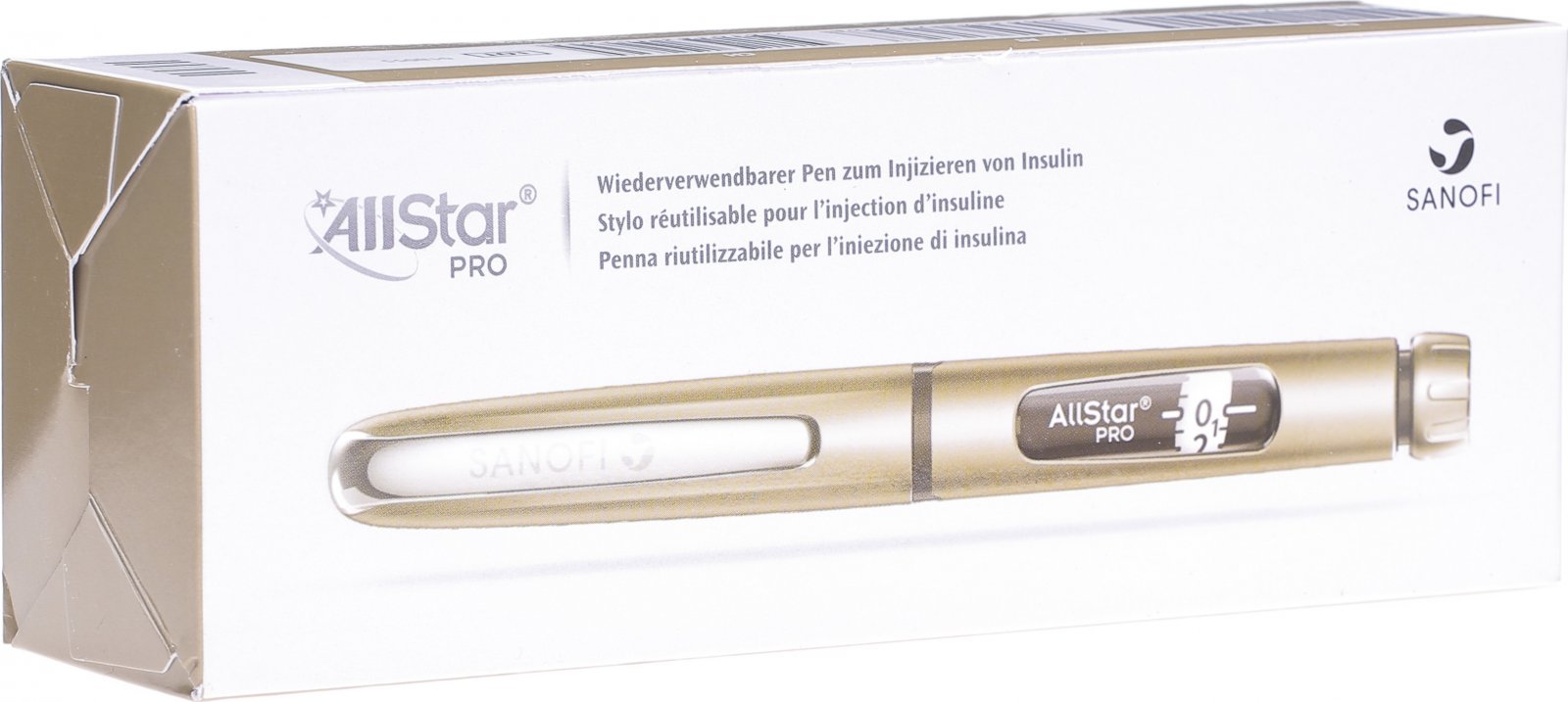 Allstar Pro Lantus/apidra/insuman Insulinpen Silb in der Adler Apotheke