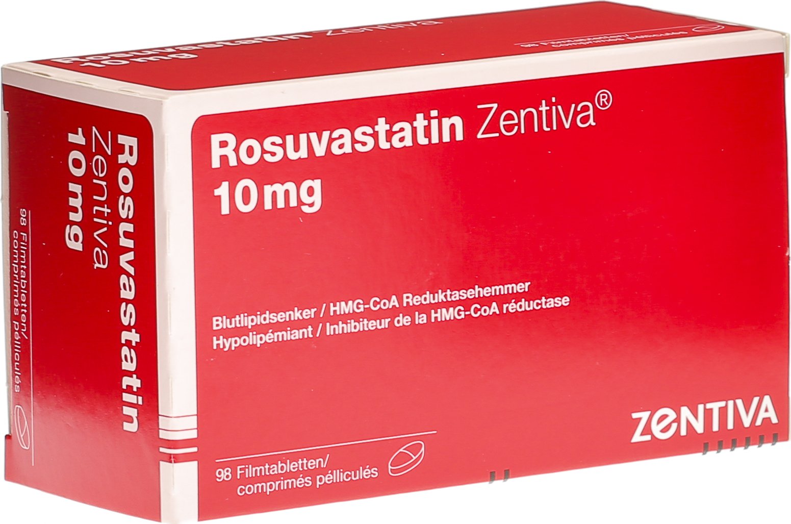 Rosuvastatin Zentiva Filmtabletten 10mg 98 Stück in der Adler Apotheke