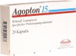 Produktbild von Agopton 15 Kapseln 15mg 28 Stück