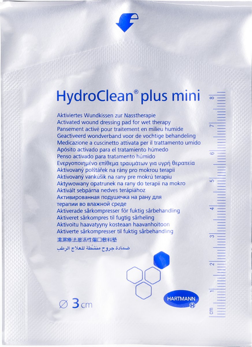Hydroclean Plus 3cm Rund Mini 3 Stück in der Adler Apotheke