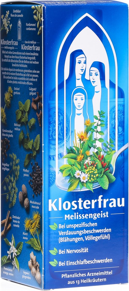 Klosterfrau Melissengeist Liquid Flasche 0ml In Der Adler Apotheke