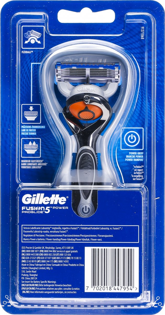 Gillette Fusion5 Proglide Flexball Power Rasierapparat in der Adler ...