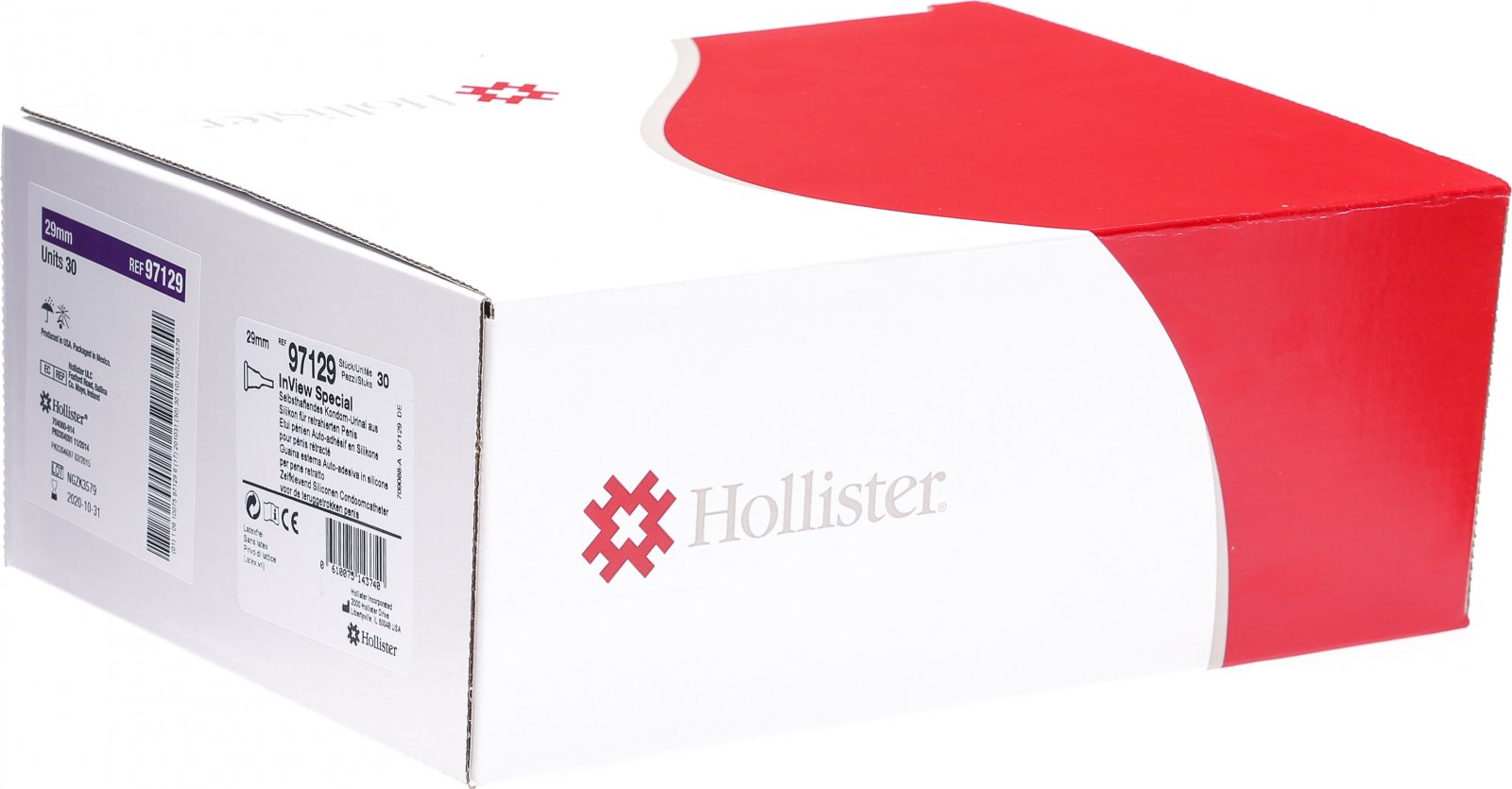 Hollister Inview Kondom Urinal 29mm Kurz 30 Stück in der Adler Apotheke