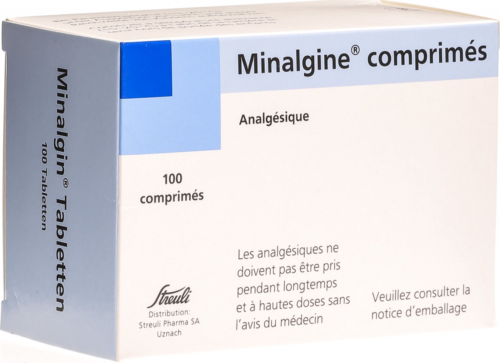 Minalgin Tabletten 500mg Oval 100 Stück in der Adler Apotheke