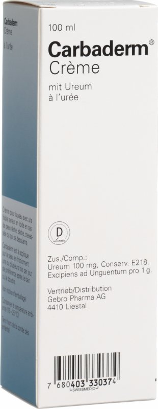 Carbaderm Creme 100ml in der Adler Apotheke
