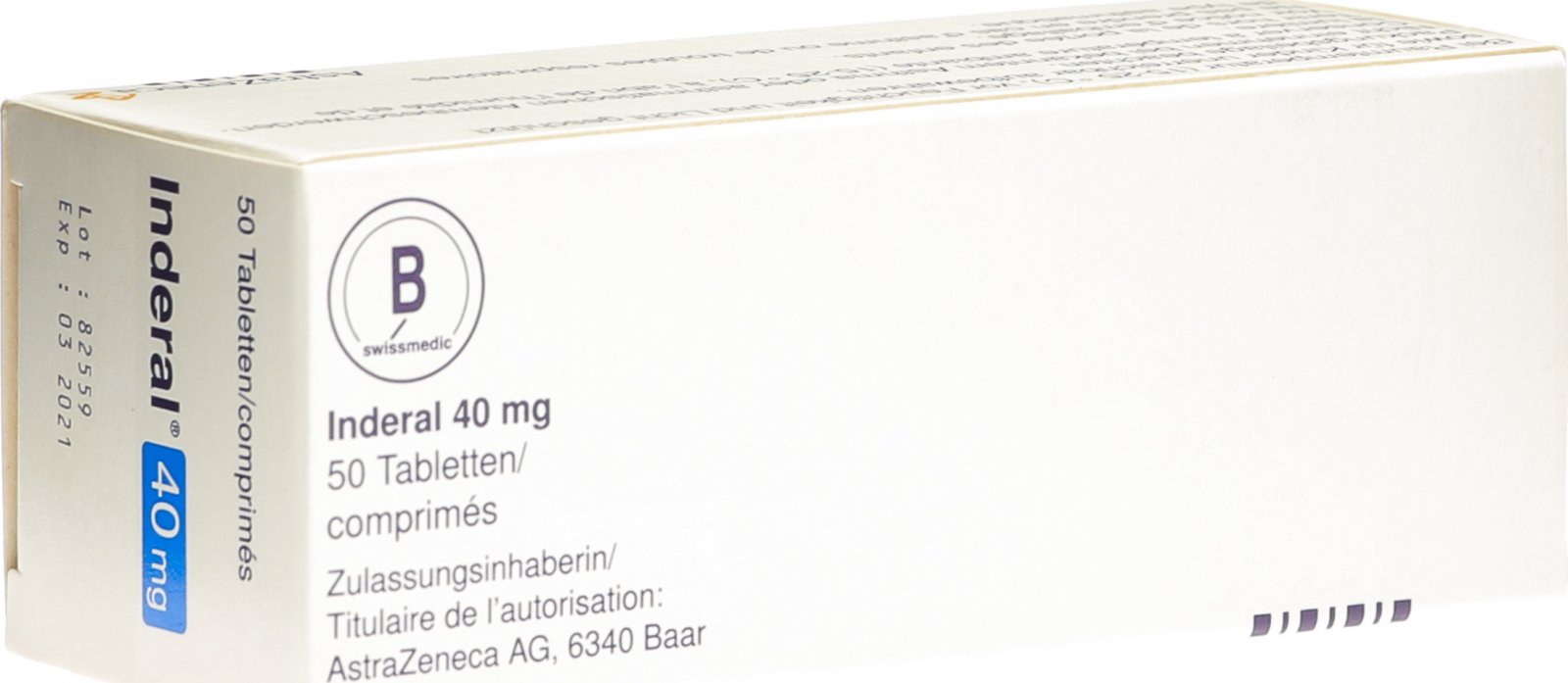 Inderal 10 mg compendium