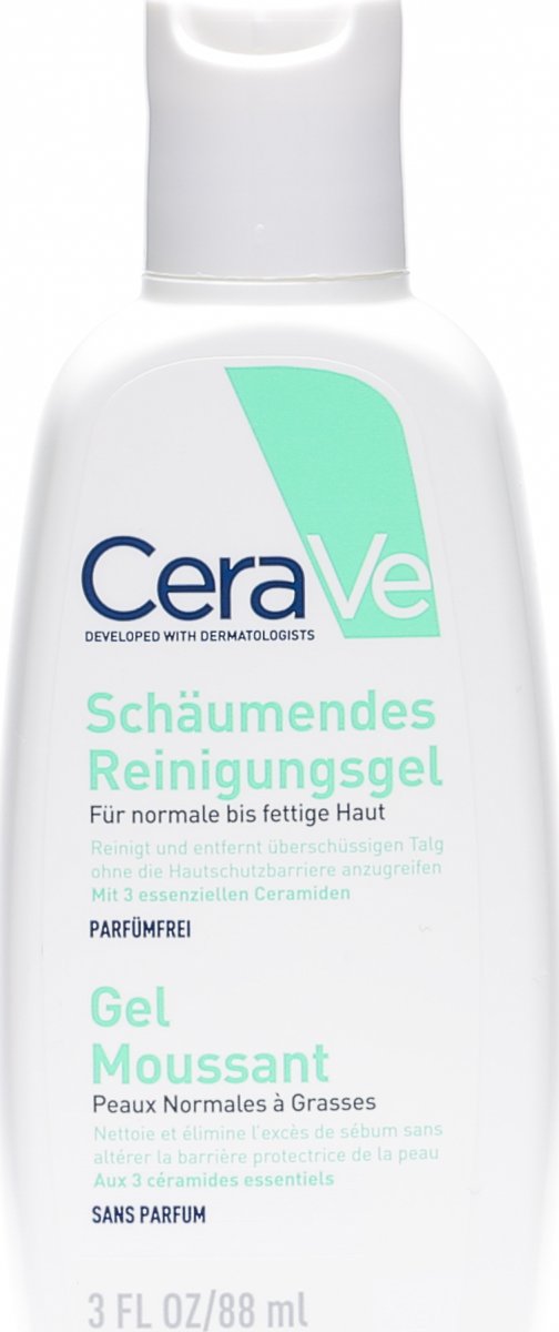 Cerave Schumendes Reinigungsgel Flasche 88ml In Der Adler Apotheke
