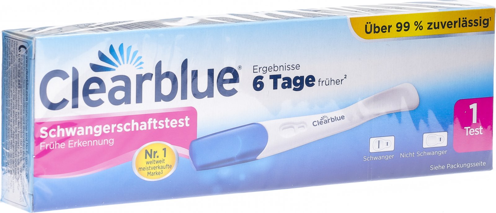 Clearblue Schwangerschaftstest Early In Der Adler Apotheke