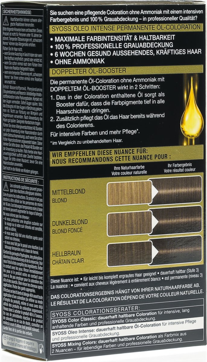 syoss oleo intense 5 54 kuhles hellbraun