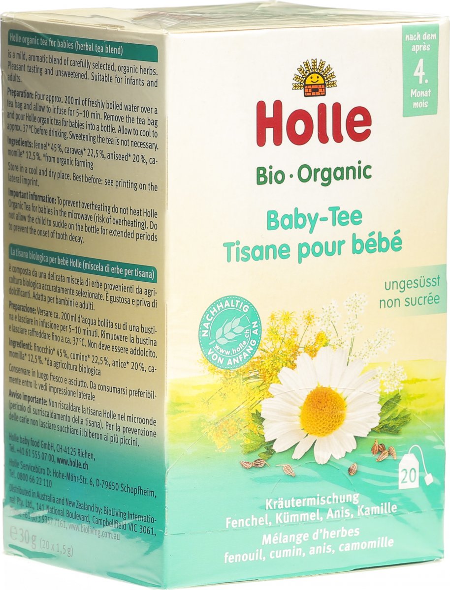 Holle Baby Tea Bio x 1 5g In Der Adler Apotheke