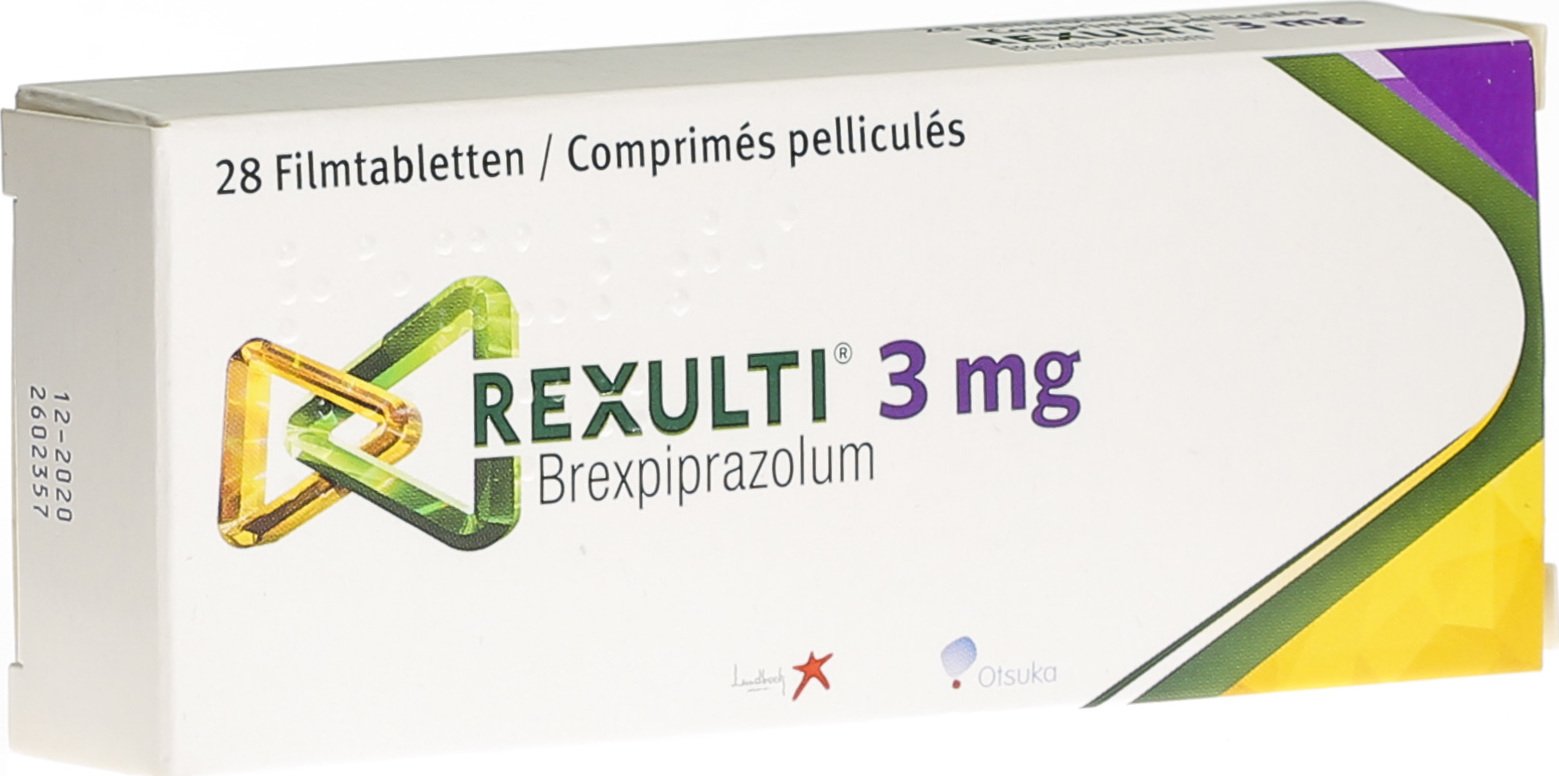 Rexulti Filmtabletten 3mg 28 Stück in der Adler Apotheke