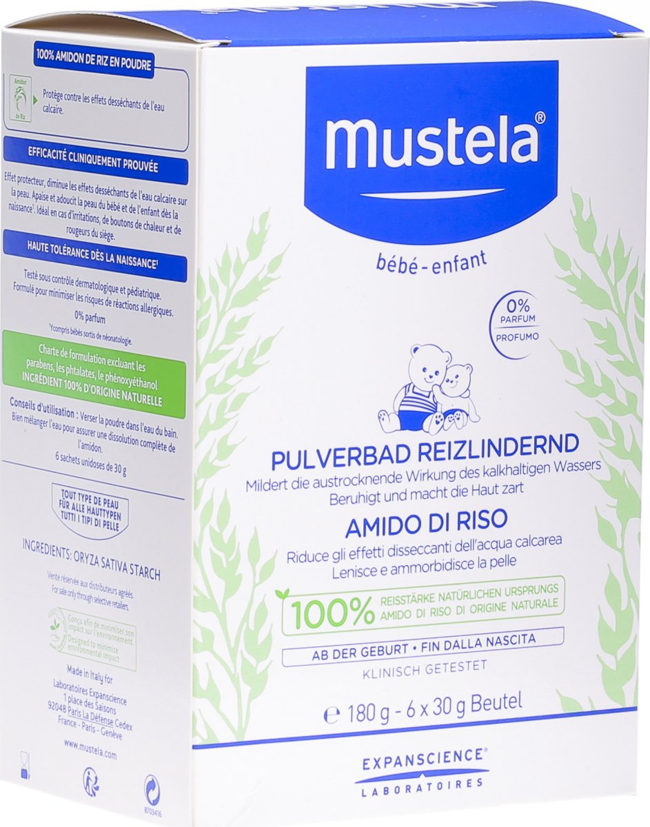 Mustela Pulverbad Reizlindernd Reisstarke 6x 30 In Der Adler Apotheke