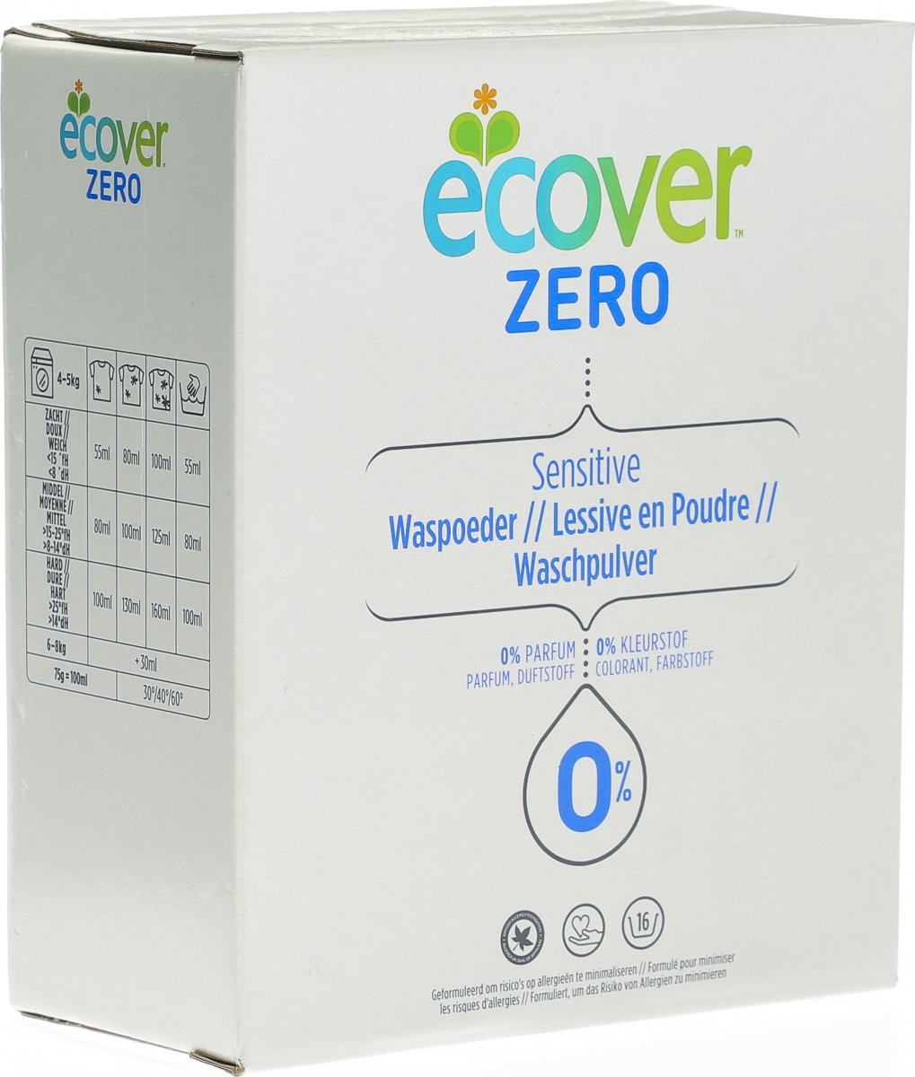 Ecover Zero Waschpulver Universal (neu) 1.2kg in der Adler Apotheke