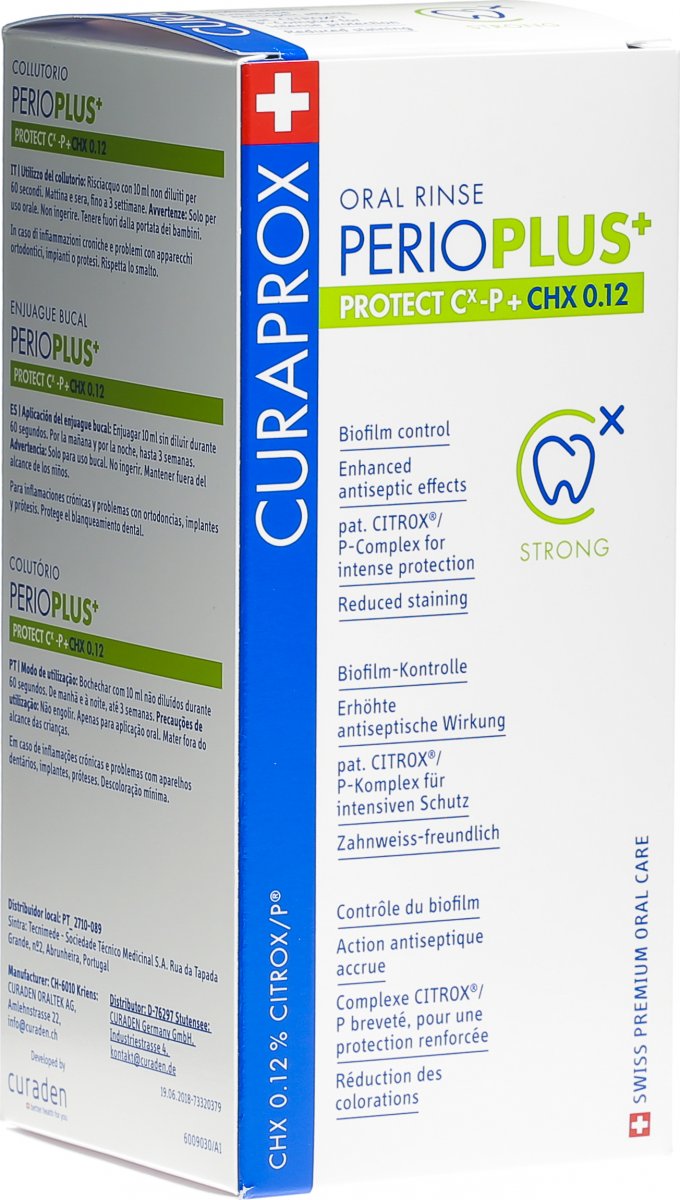Curaprox Perio Plus Protect Chx 0.12% 200ml in der Adler Apotheke