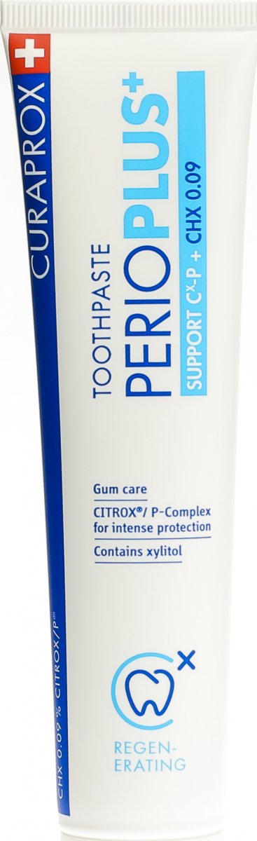 Curaprox Perio Plus Support Chx 0.09% Tube 75ml in der Adler Apotheke
