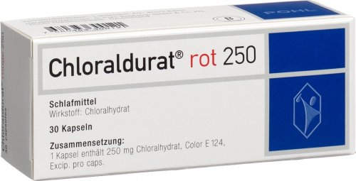 Chloraldurat Kapseln 0.25g Rot 30 Stück in der Adler Apotheke