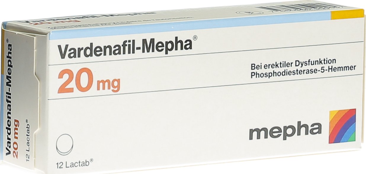 Vardenafil mepha 20 mg