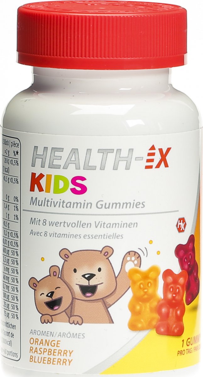 Healthix Multivitamin Kids Gummies Dose 60 Stück in der Adler Apotheke