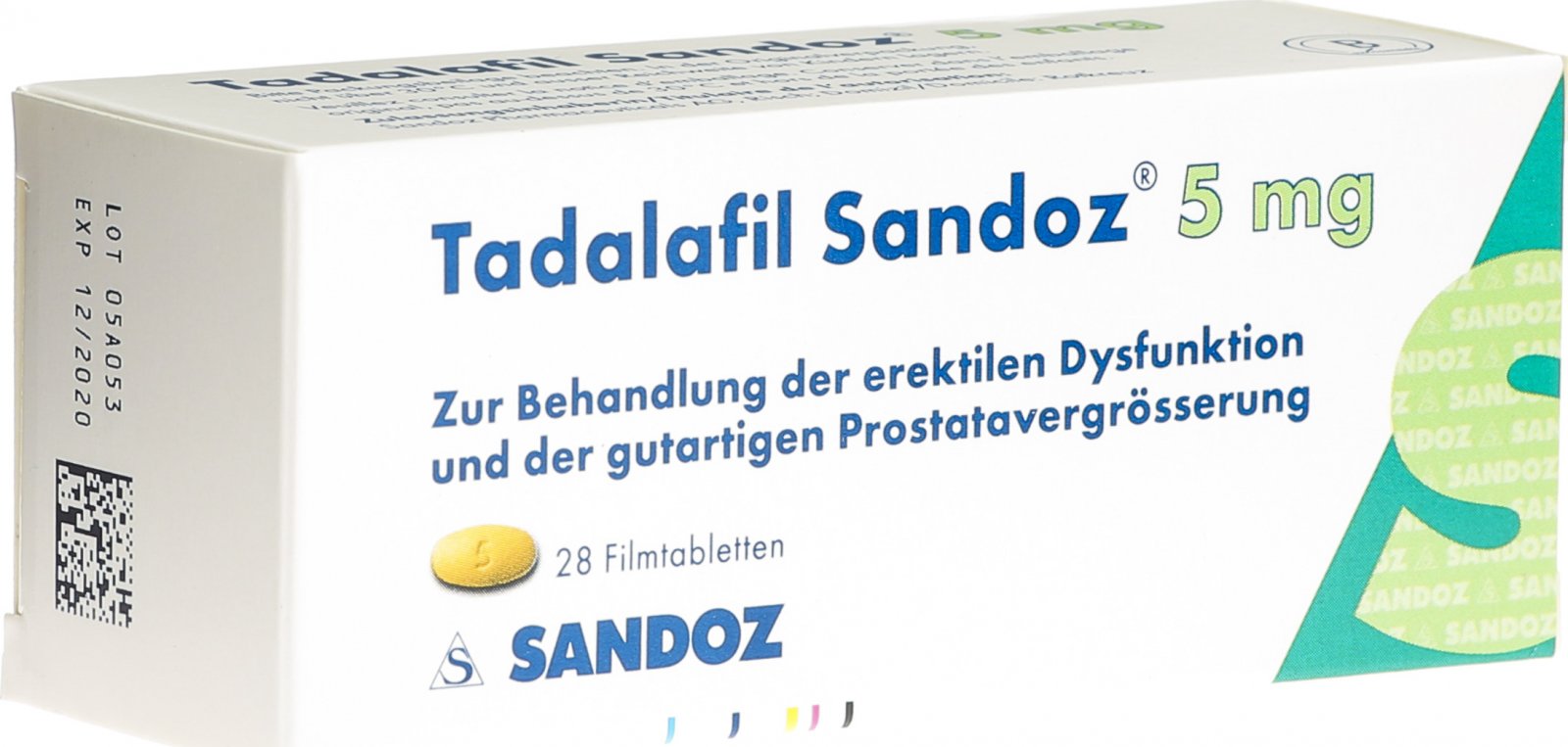 Tadalafil Sandoz Filmtabletten 5mg 28 Stück in der Adler Apotheke Tadalafil Sandoz Filmtabletten 5mg 28 Stück in der Adler Apotheke