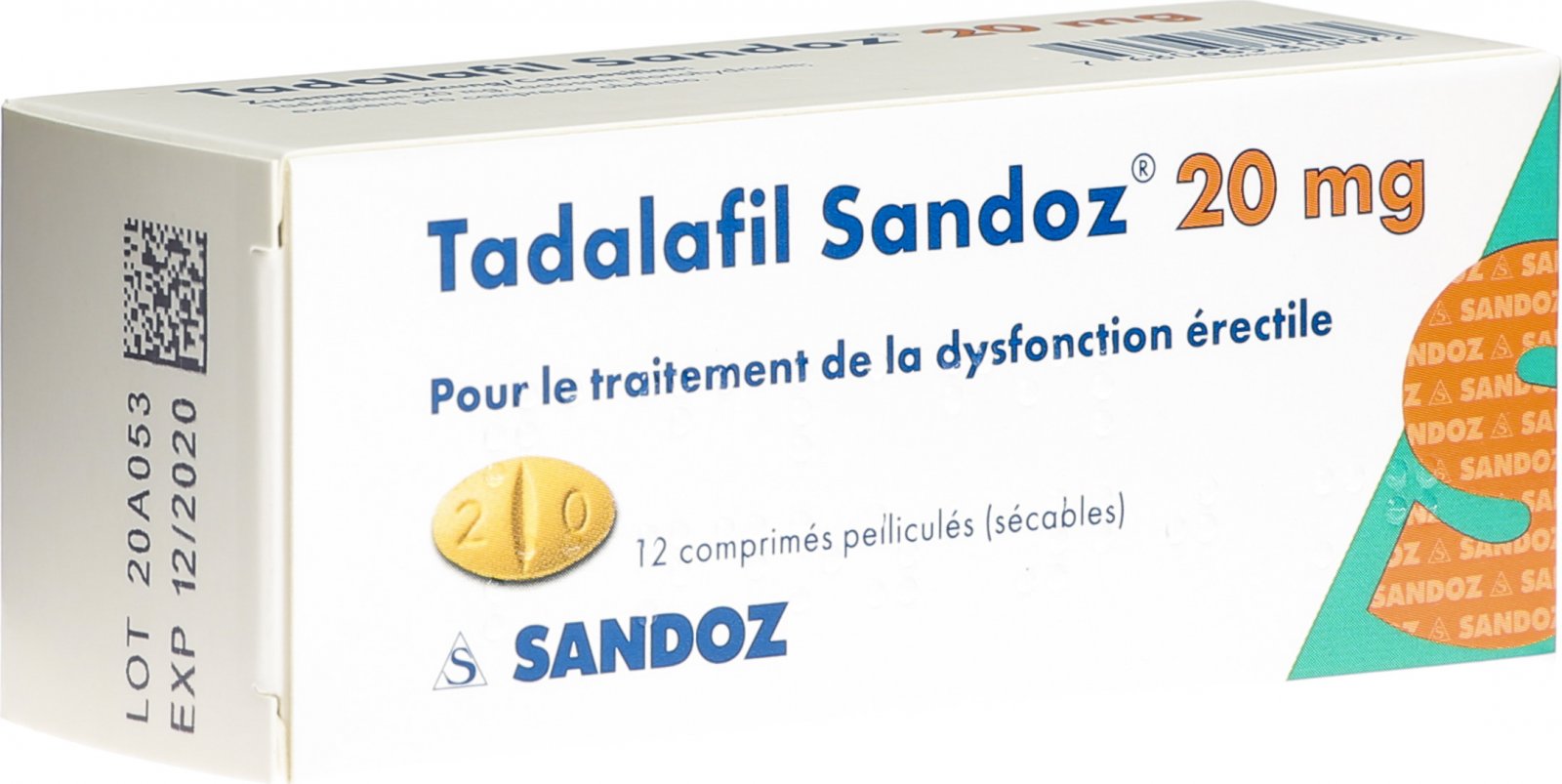 tadalafil sandoz 2 5mg