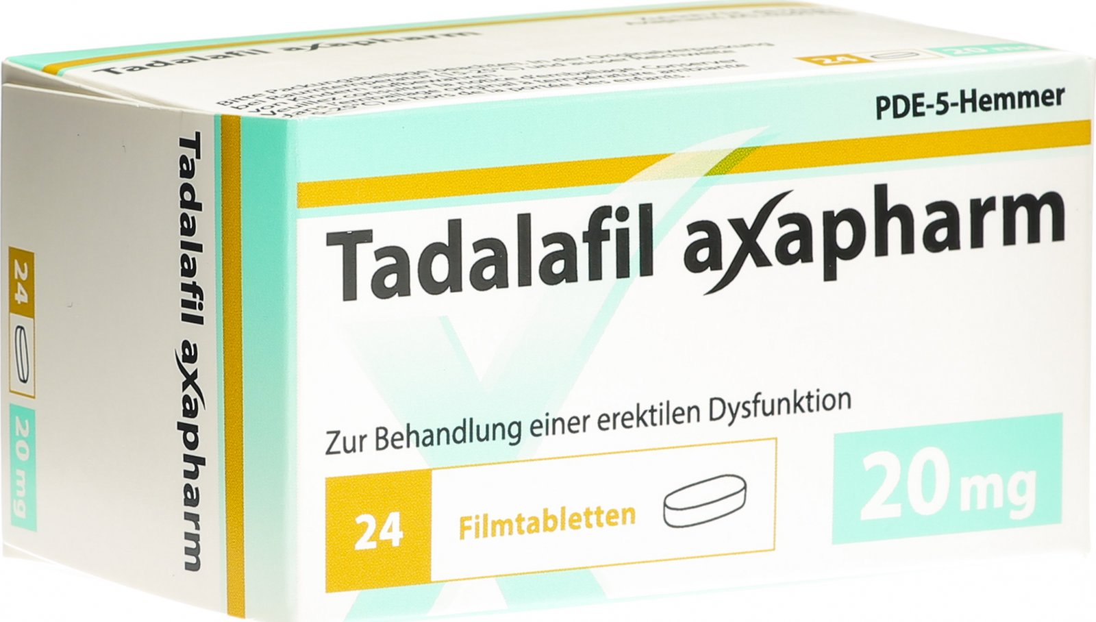 Tadalafilo X 20 Mg