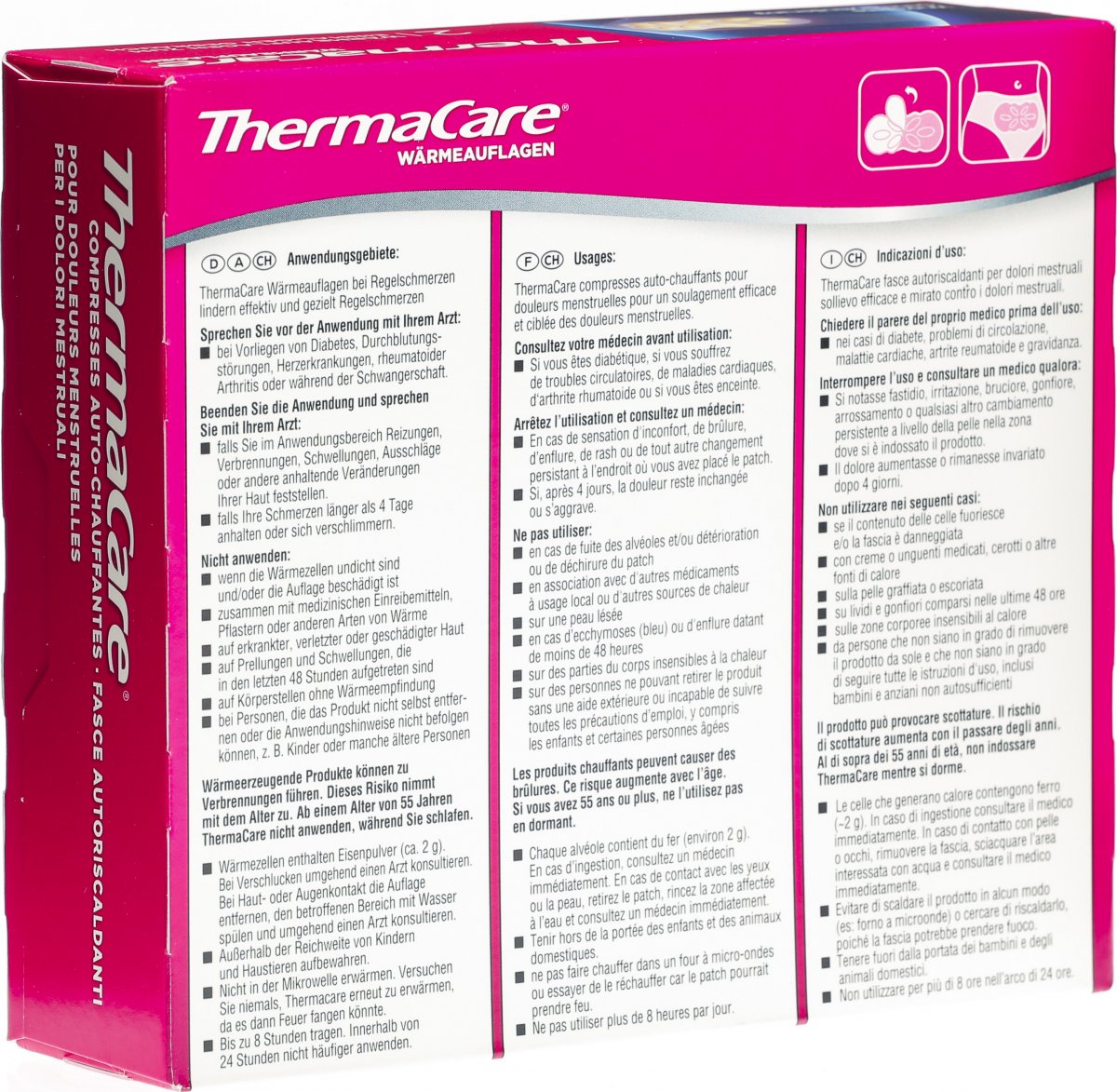 Thermacare Menstrual 2 Stück in der Adler Apotheke