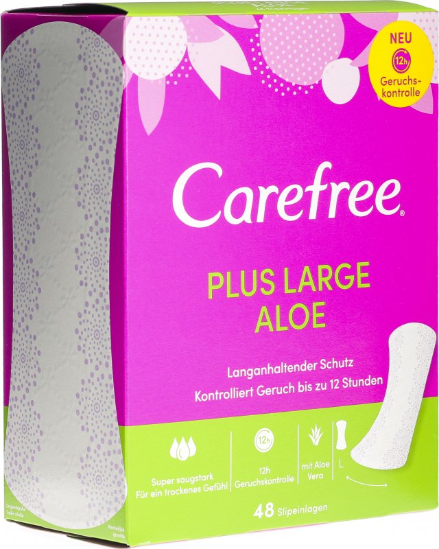 Carefree Plus Large Aloe 48 Stück in der Adler Apotheke