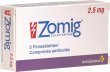 Zomig Filmtabletten 2.5mg 3 Stück