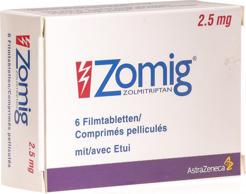 Zomig Filmtabletten 2.5mg 6 Stück in der Adler Apotheke