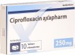 Produktbild von Ciprofloxacin Axapharm Filmtabletten 250mg 10 Stück