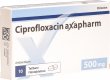 Ciprofloxacin Axapharm Filmtabletten 500mg 10 Stück