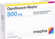 Produktbild von Ciprofloxacin Mepha Filmtabletten 500mg 10 Stück