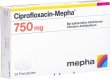 Ciprofloxacin Mepha Filmtabletten 750mg 20 Stück