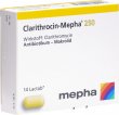 Clarithrocin Mepha Lactabs 250mg 14 Stück
