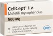 Cellcept i.v. Trockensubstanz 500mg Durchstechflasche 4 Stück
