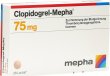 Produktbild von Clopidogrel Mepha Lactabs 75mg 28 Stück