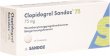 Produktbild von Clopidogrel Sandoz Filmtabletten 75mg 28 Stück
